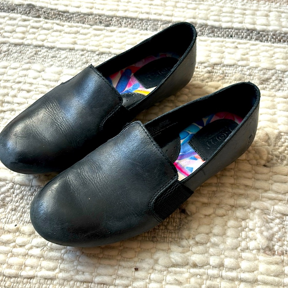 Born Slip On Leather Loafers